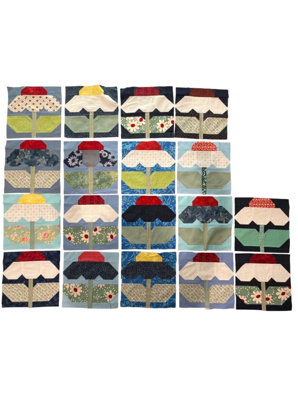 Farm Girl Vintage 2 Quilt Kit Lori Holt Unfinished Zinnia 12" Blocks Book + Bin